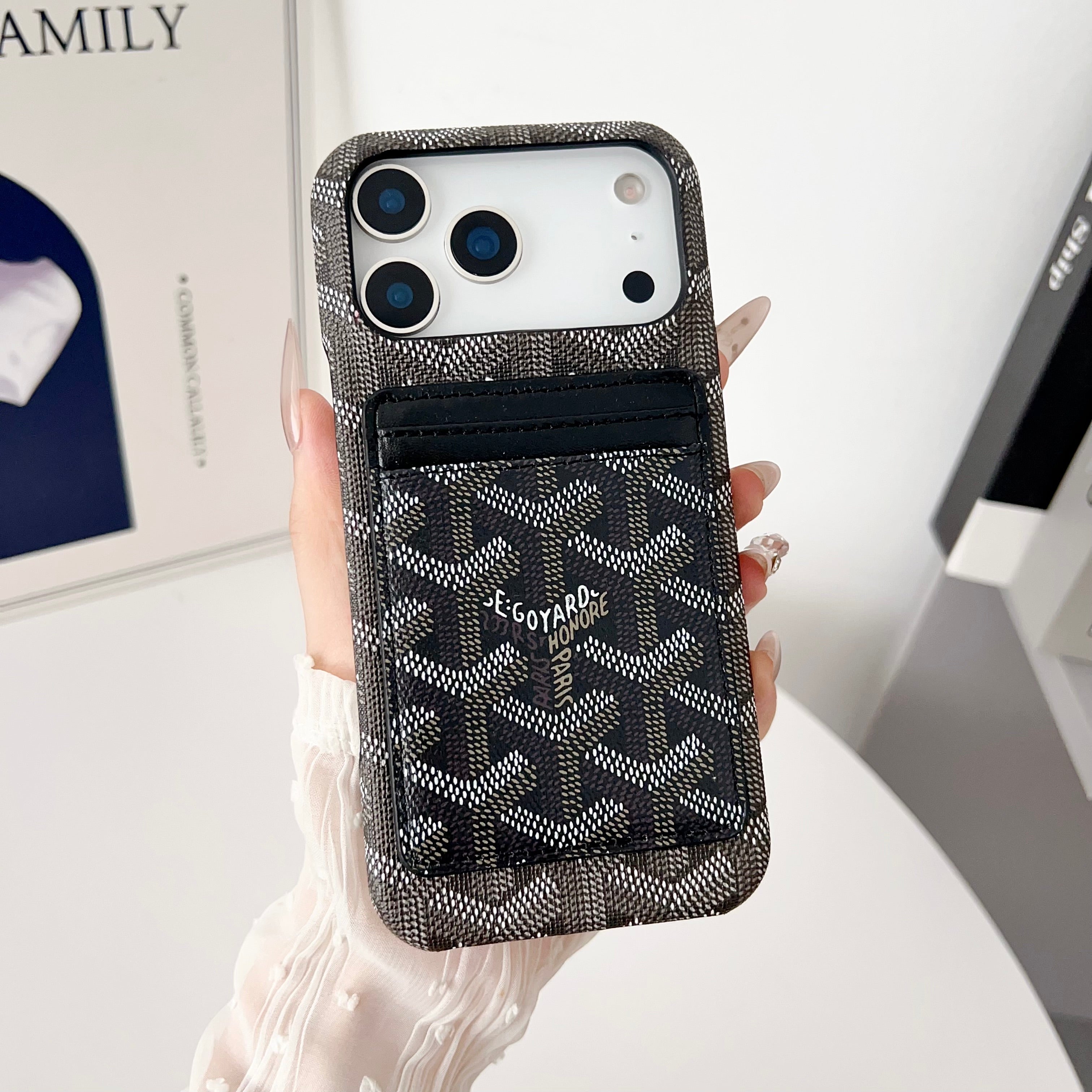 Goyard iPhone 13 Pro Max – MagSafe Premium Phone Case