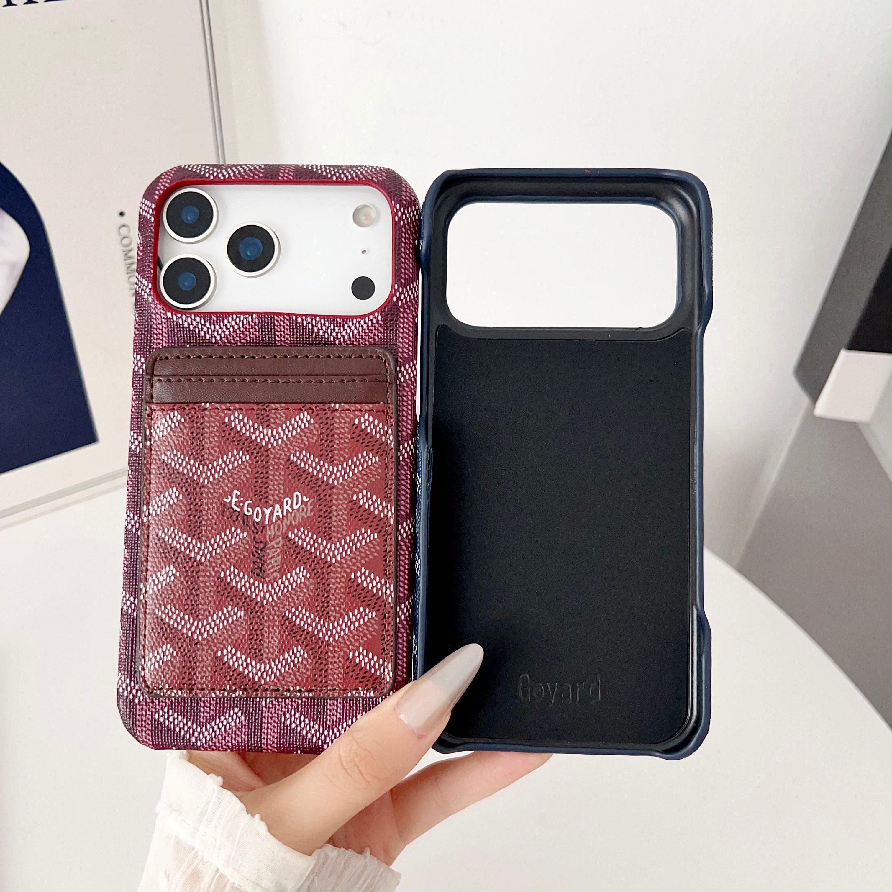 Goyard iPhone 16 Pro Max – MagSafe Premium Phone Case
