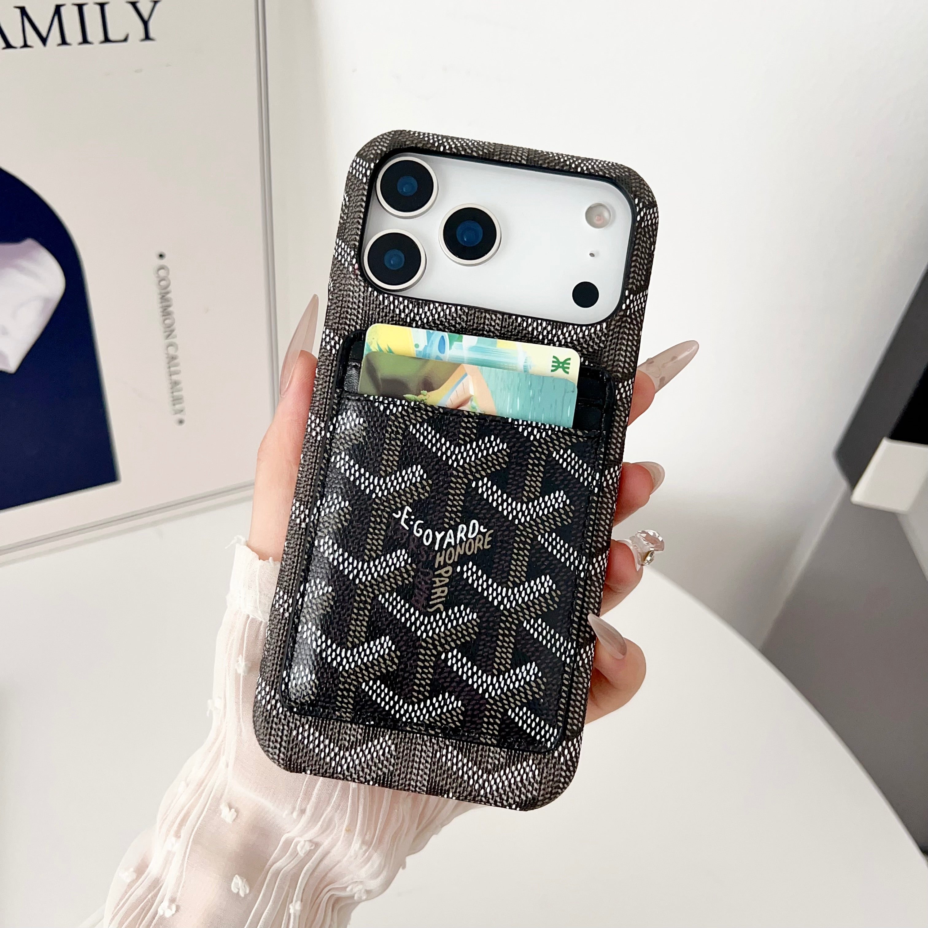 Goyard iPhone 17 Pro Max – Luxury Designer Phone Case