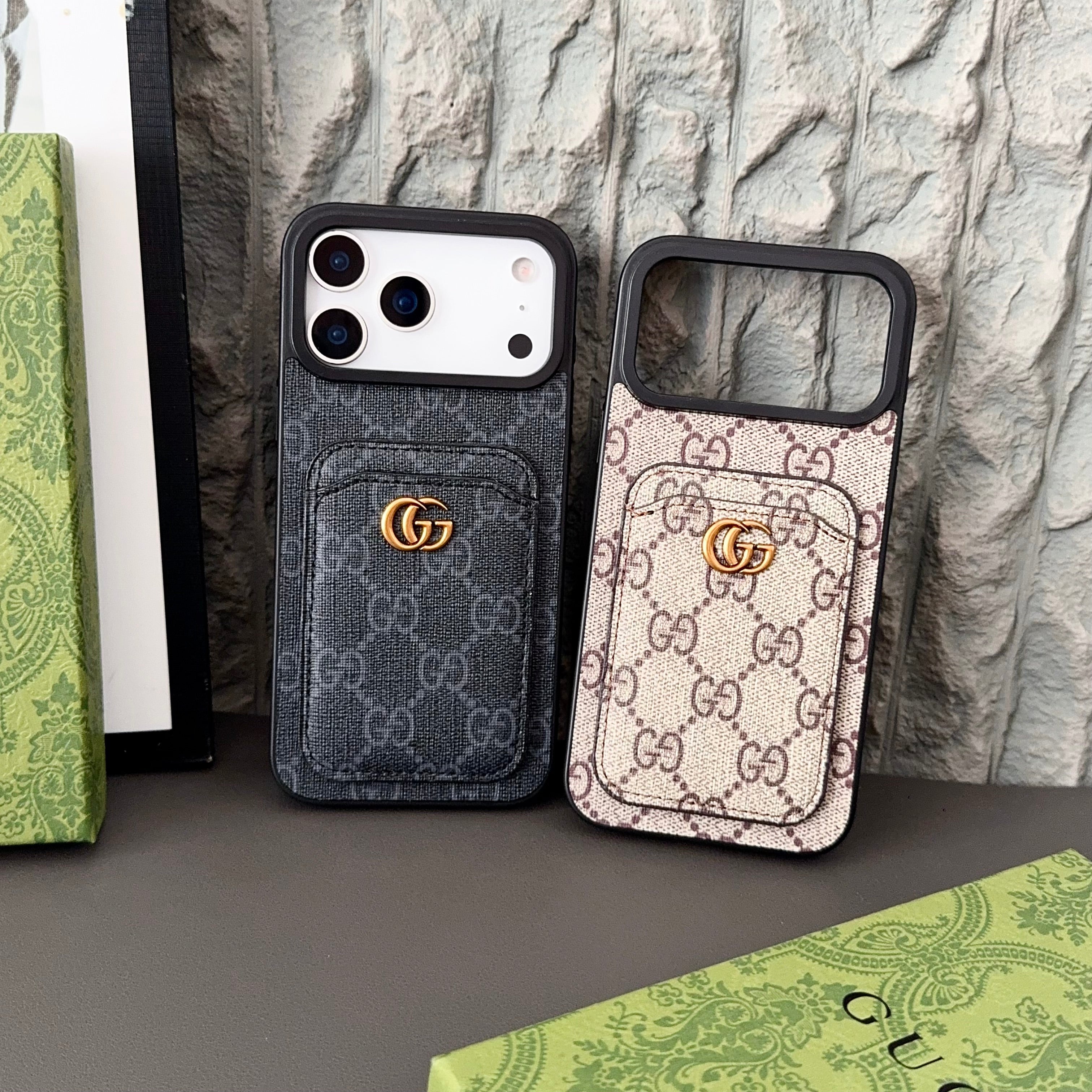 Gucci iPhone 13 Mini – Slim Clear Phone Case