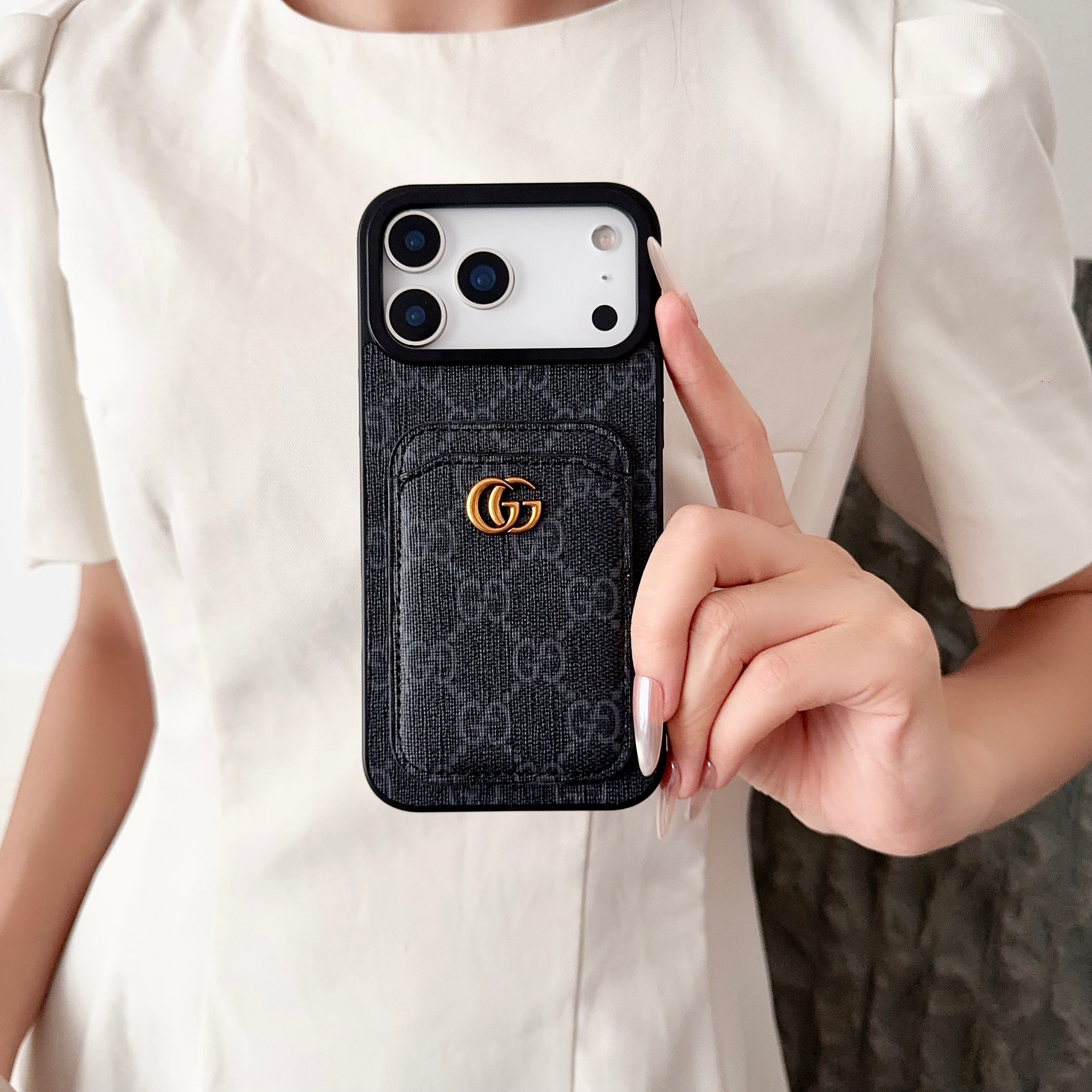 Gucci iPhone 14 Pro Max – Protective Shockproof Phone Case