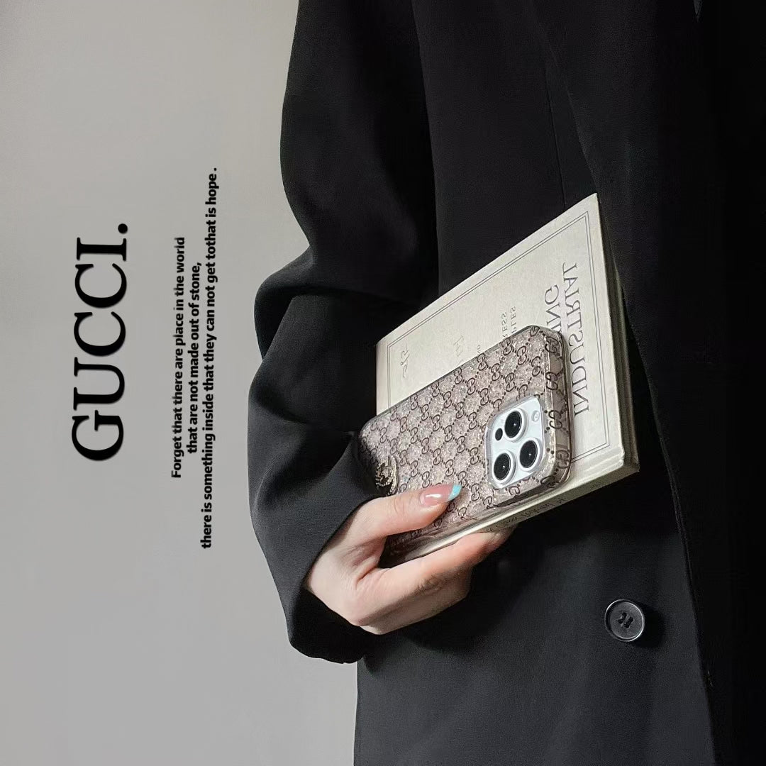 Gucci iPhone 14 Pro – Slim Clear Phone Case