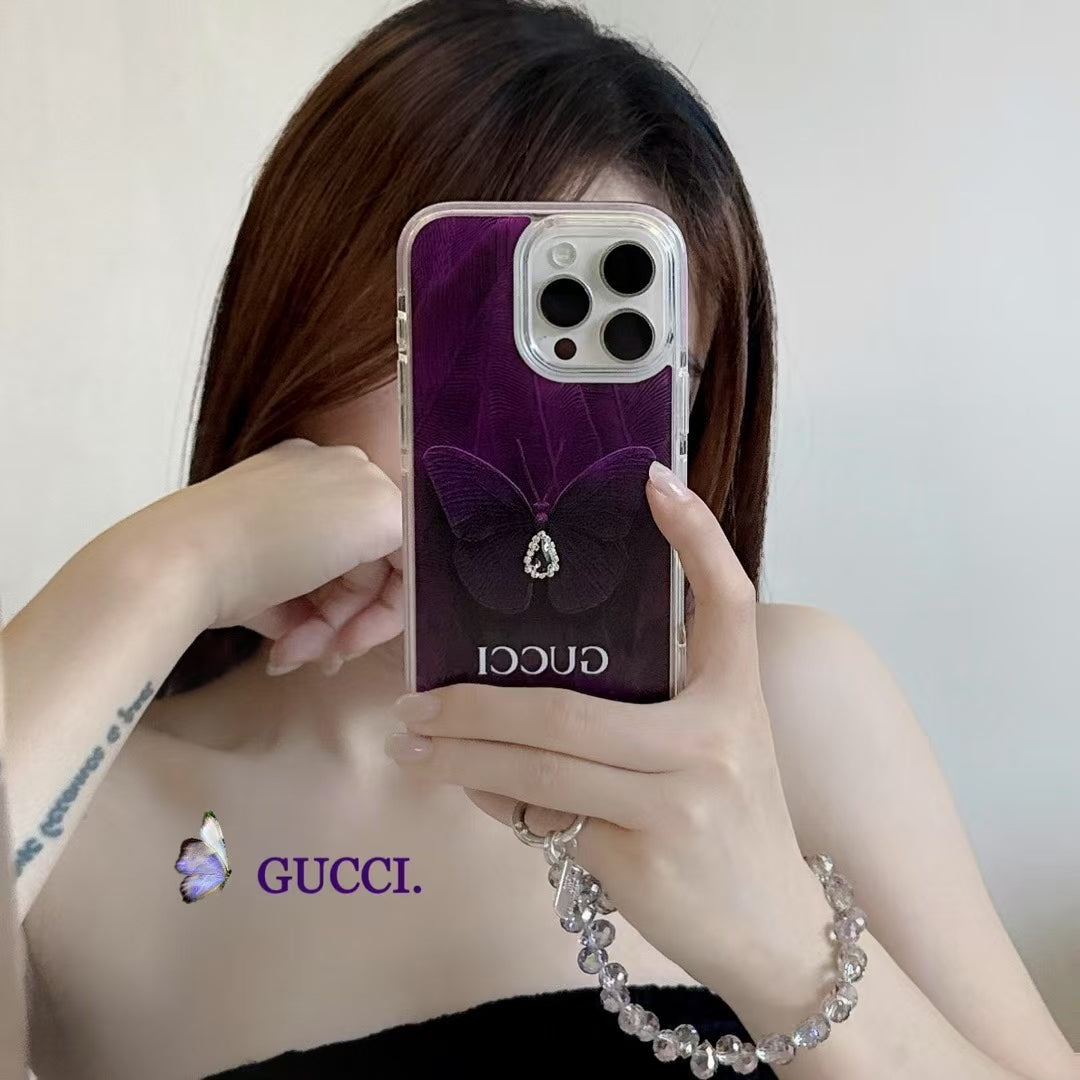 Gucci iPhone 16 Pro – Protective Shockproof Phone Case
