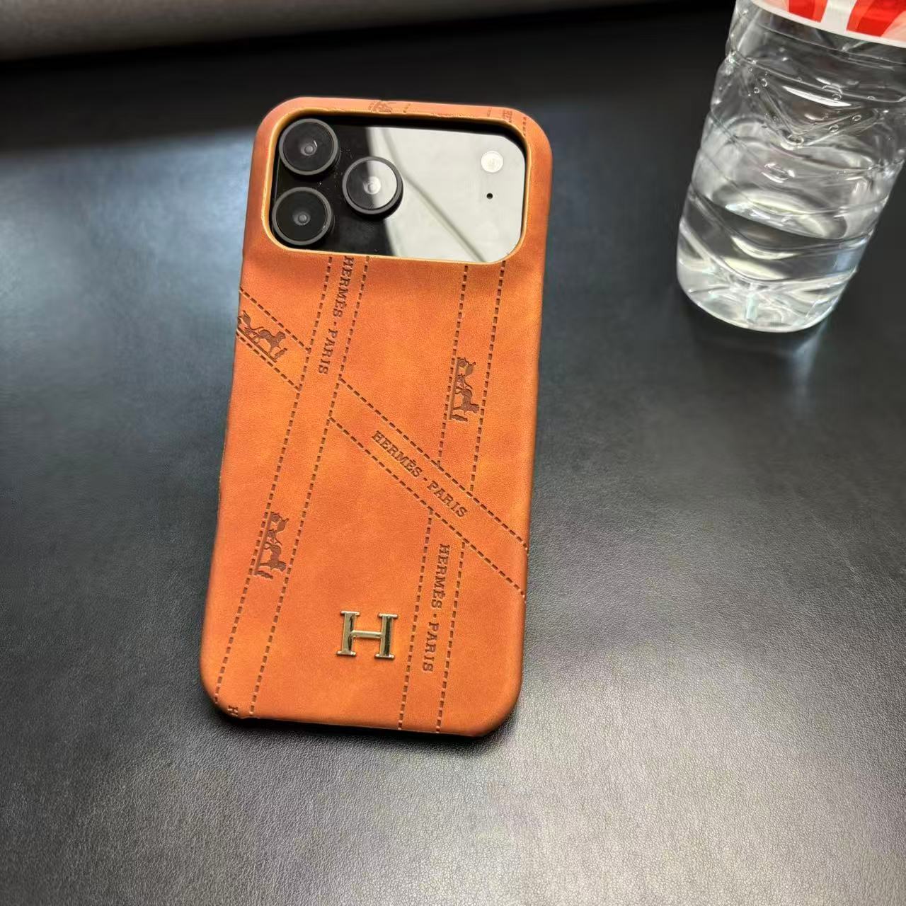 Hermes iPhone 16 Pro Max – Slim Clear Phone Case