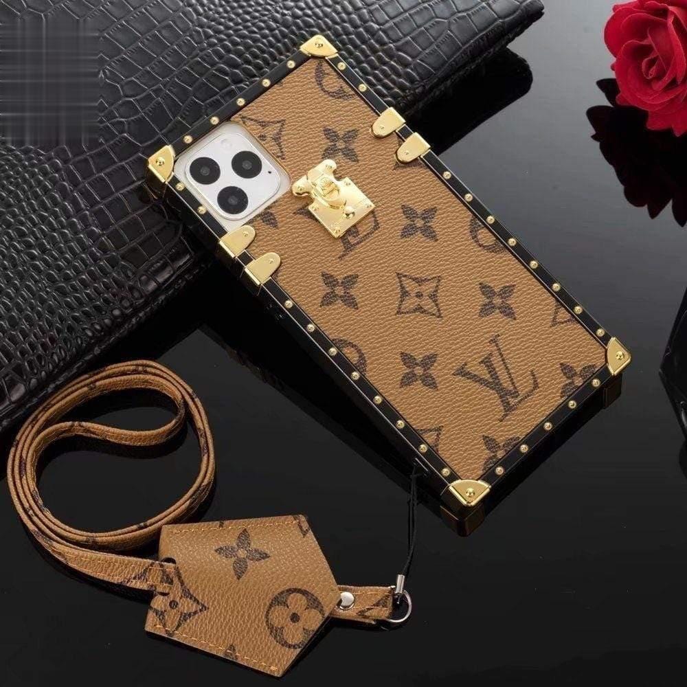 louis vuitton phone trunk case – Luxury Designer Phone Case