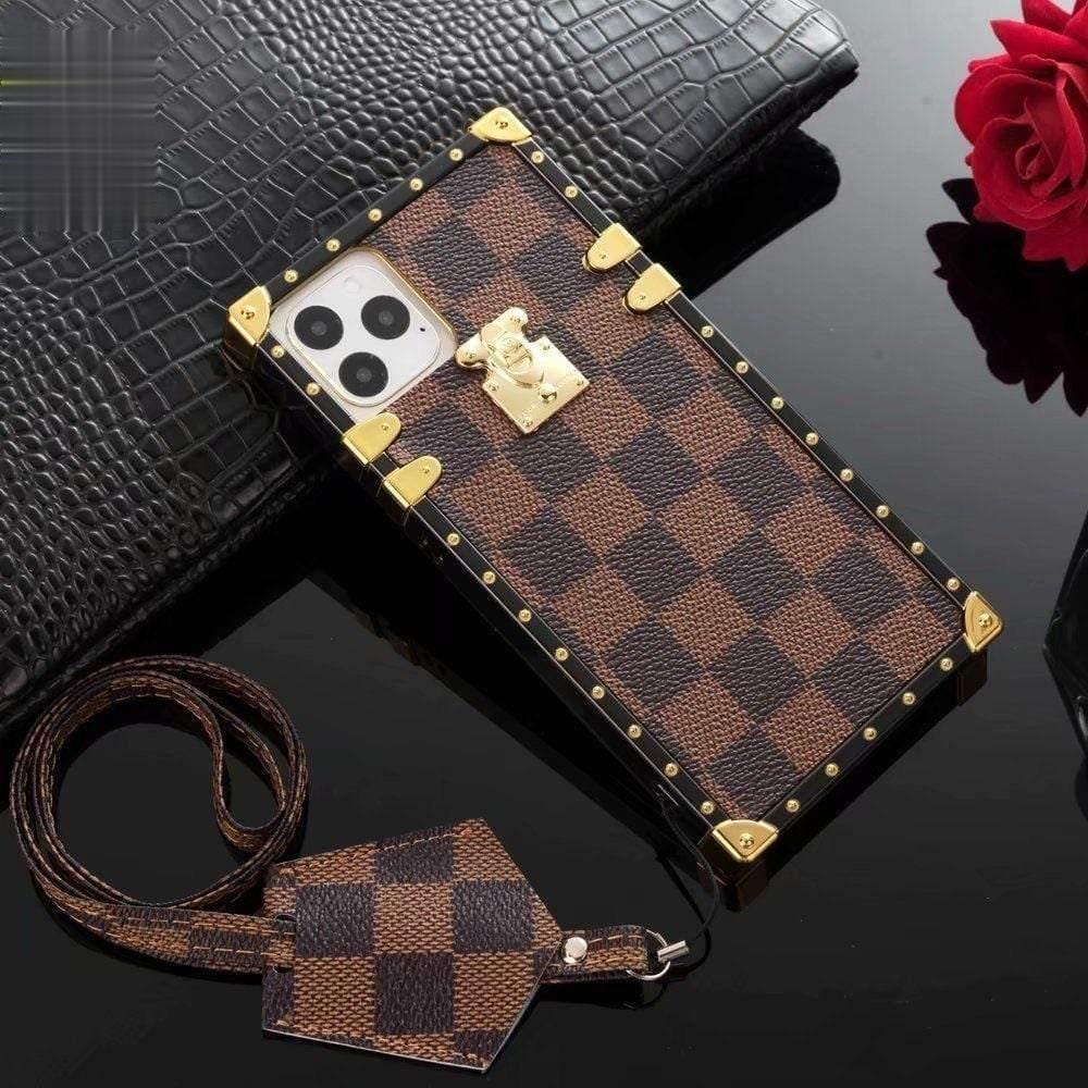 louis vuitton phone trunk case – Luxury Designer Phone Case