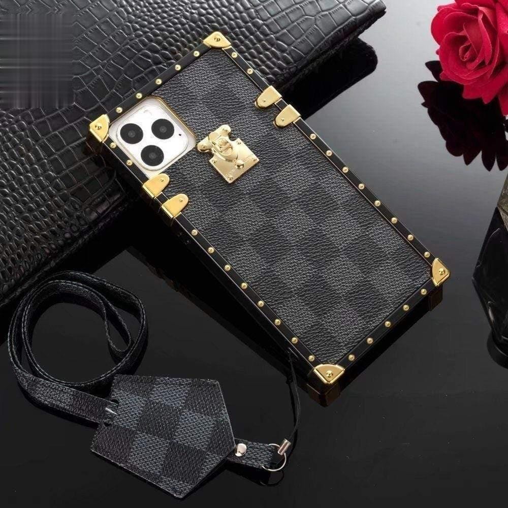 louis vuitton phone trunk case – Luxury Designer Phone Case
