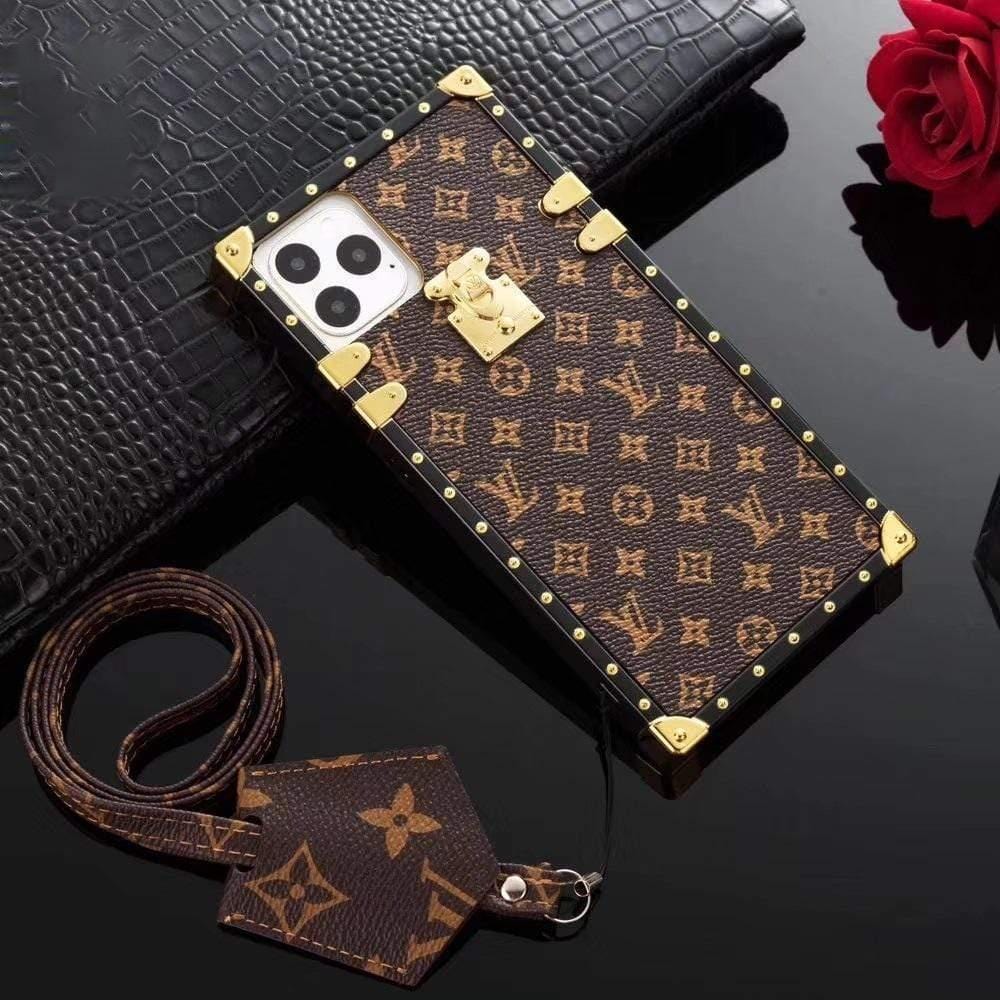 louis vuitton phone trunk case – Luxury Designer Phone Case