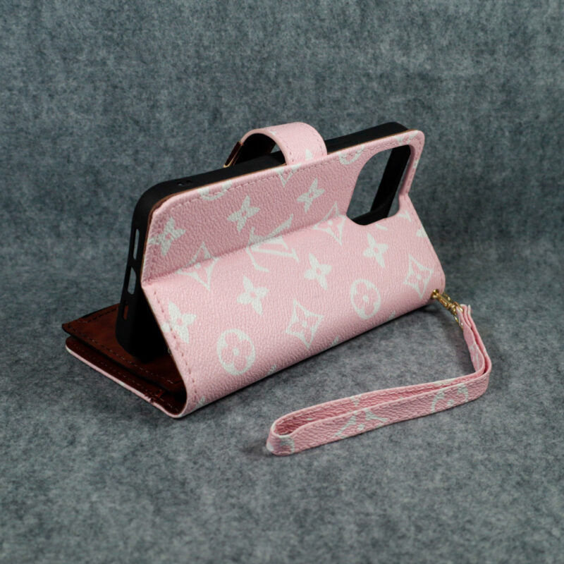 Louis Vuitton iphone 15 pro max wallet case – Luxury Designer Phone Case