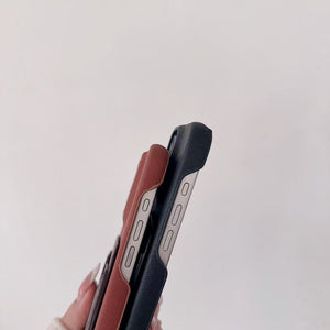 Louis Vuitton iPhone 15 with Card Holder – MagSafe Premium Phone Case