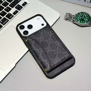 Louis Vuitton iPhone 17 Pro Max – MagSafe Premium Phone Case with Card Holder