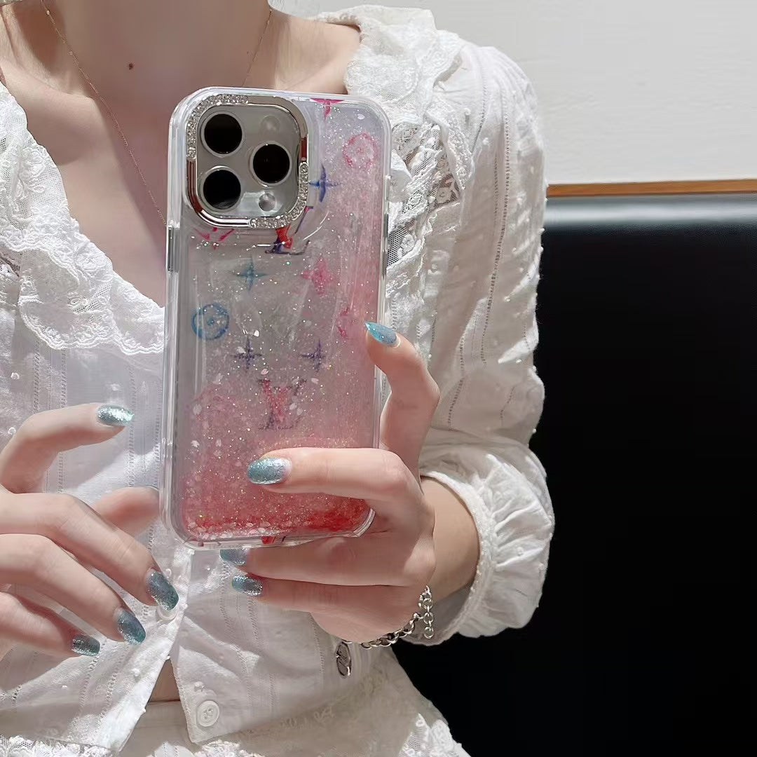 Slim Case Phone Clear for Louis Vuitton iPhone 14 Plus