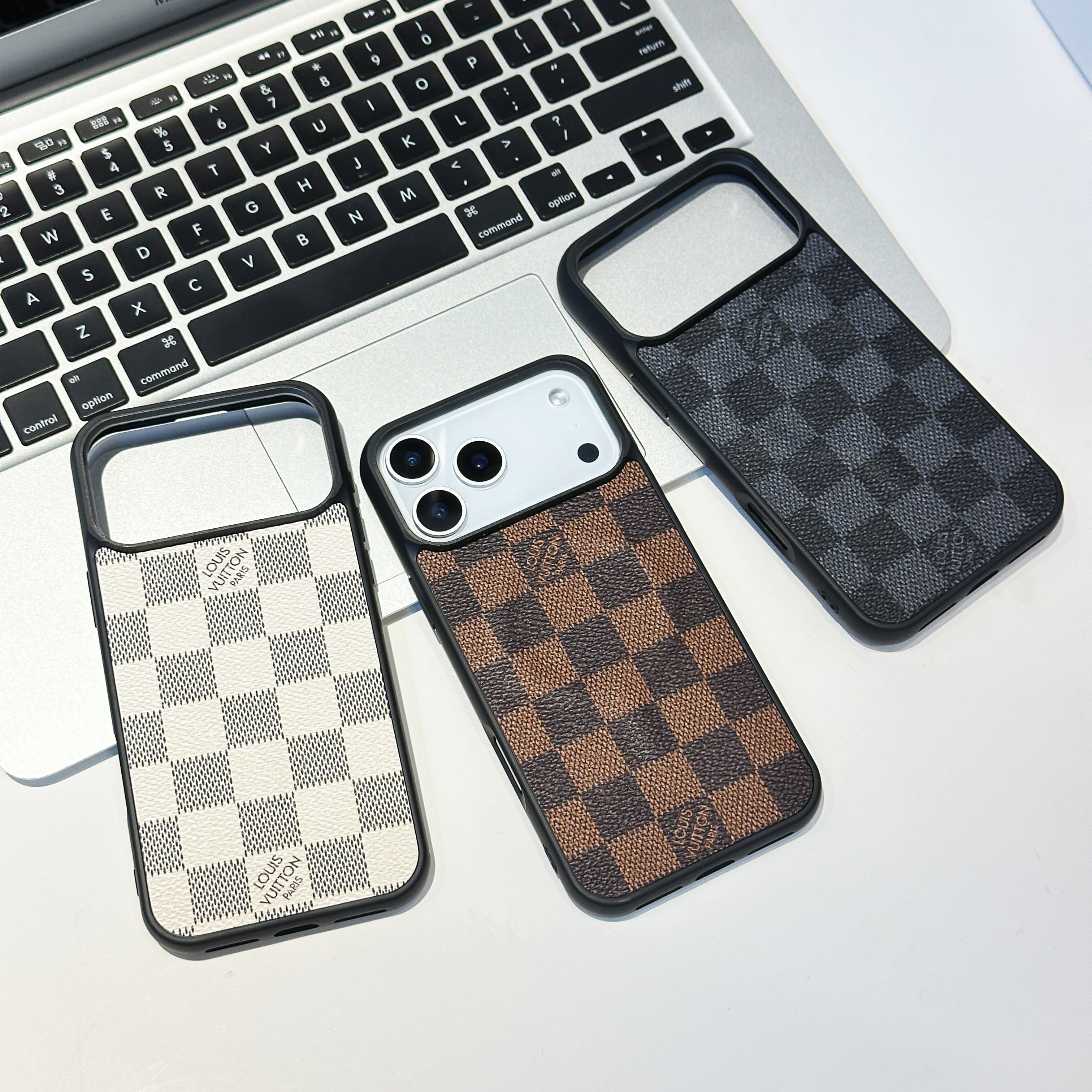 Louis Vuitton iPhone 14 Plus – Protective Shockproof Phone Case
