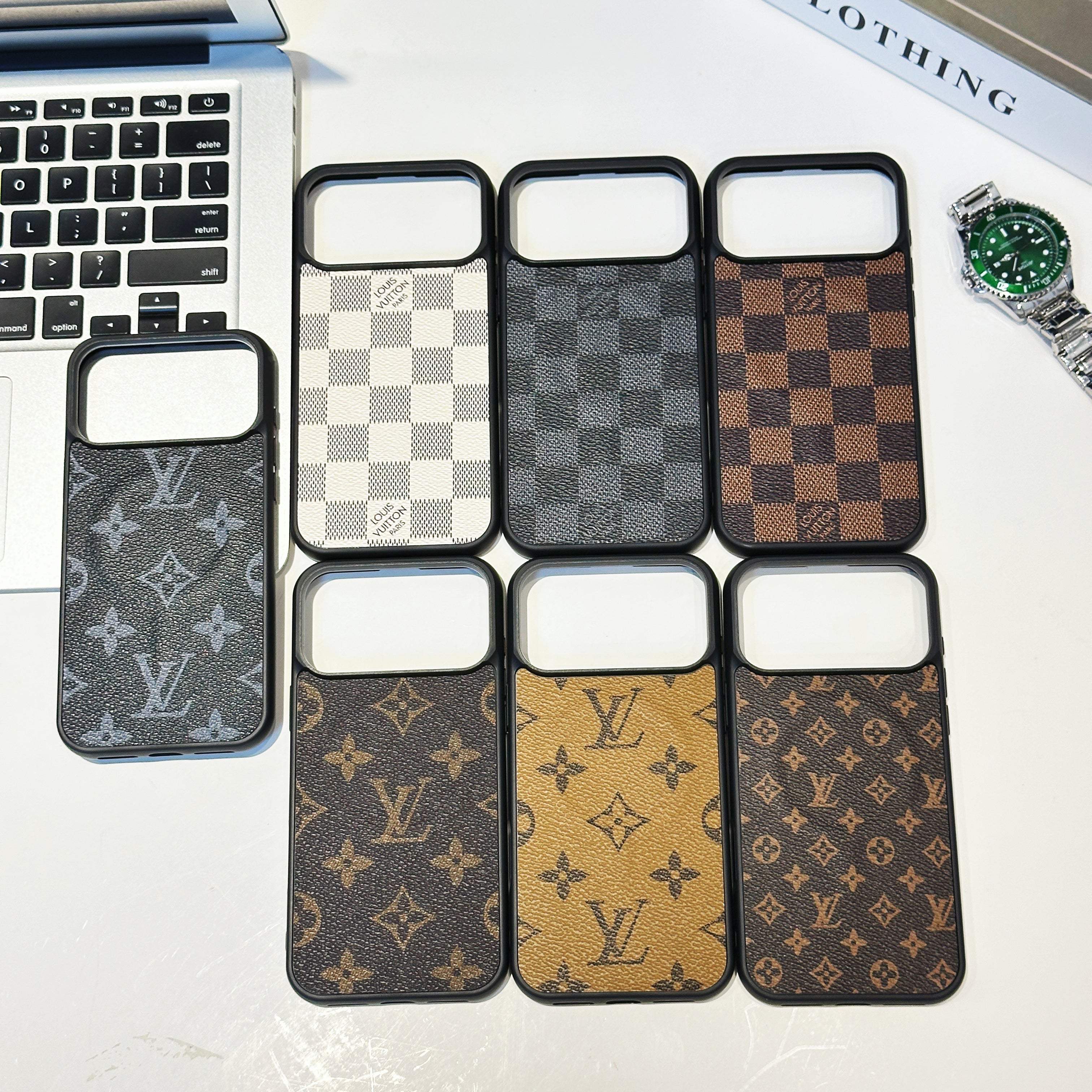Louis Vuitton iPhone 14 Pro Max – Slim Clear Phone Case