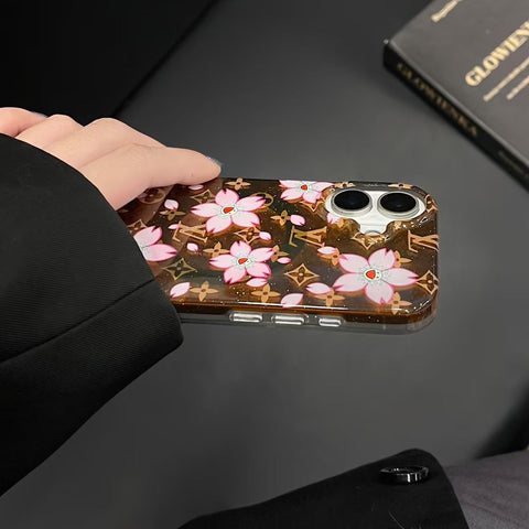 Image of Shockproof Protective Case Phone for Louis Vuitton iPhone 15 Plus