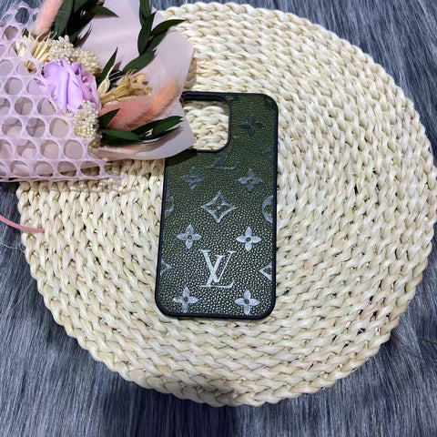 Image of Designer Phone Luxury Case for Louis Vuitton iPhone 15 Pro