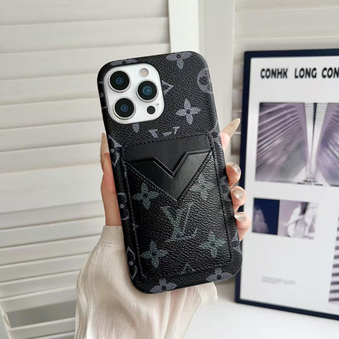 Image of Clear Slim Case Phone for Louis Vuitton iPhone 15 Pro Max