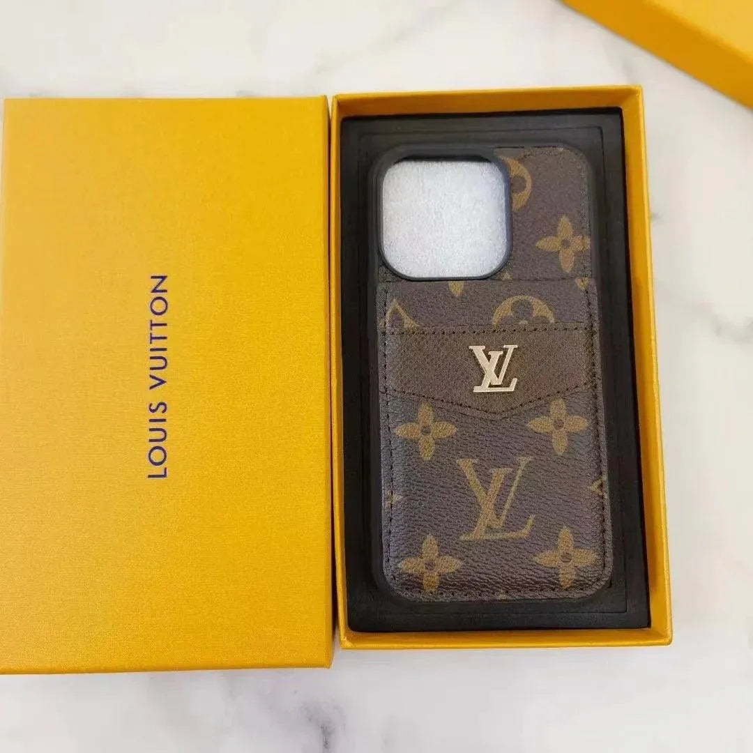 Louis Vuitton iPhone 15 Pro Max – Protective Shockproof Phone Case