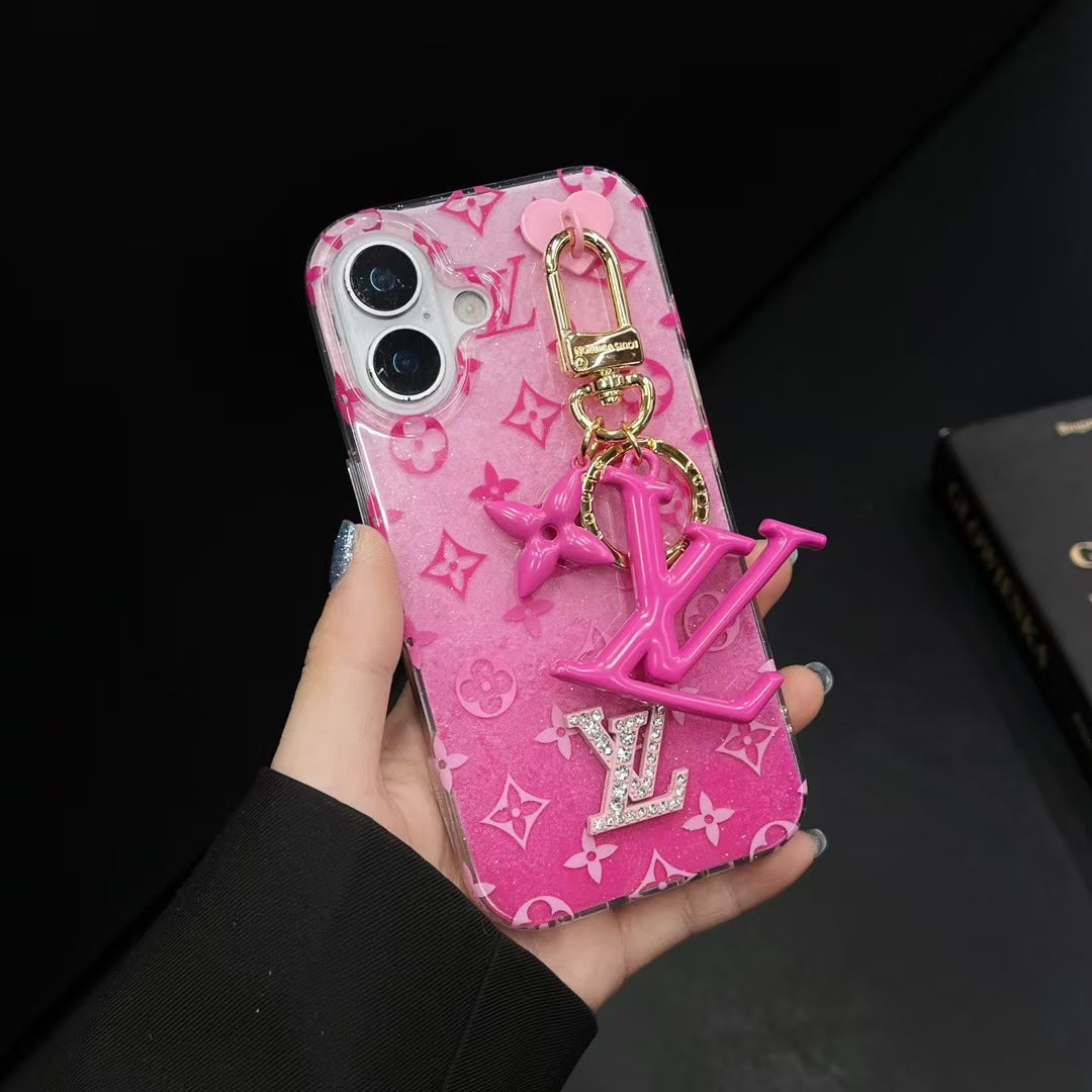 Protective Phone Case Shockproof for Louis Vuitton iPhone 15 Pro