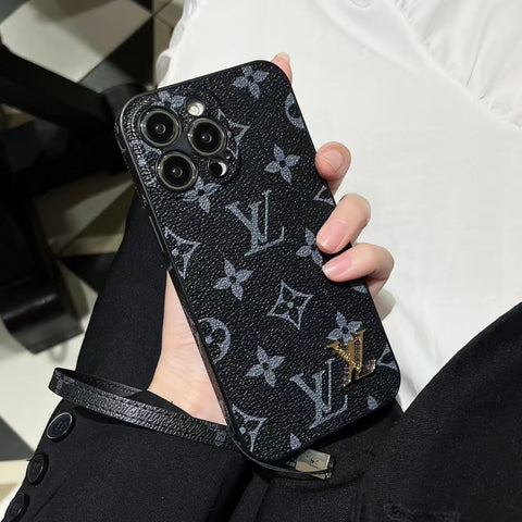 Image of Case Protective Phone Shockproof for Louis Vuitton iPhone 16 Pro Max