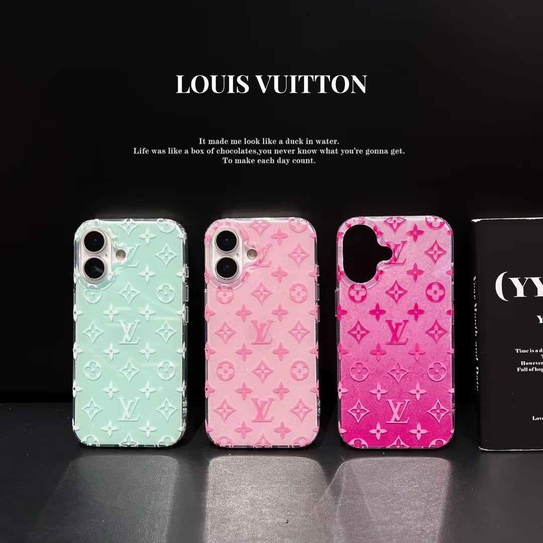Slim Clear Phone Case for Louis Vuitton iPhone 17 Pro Max