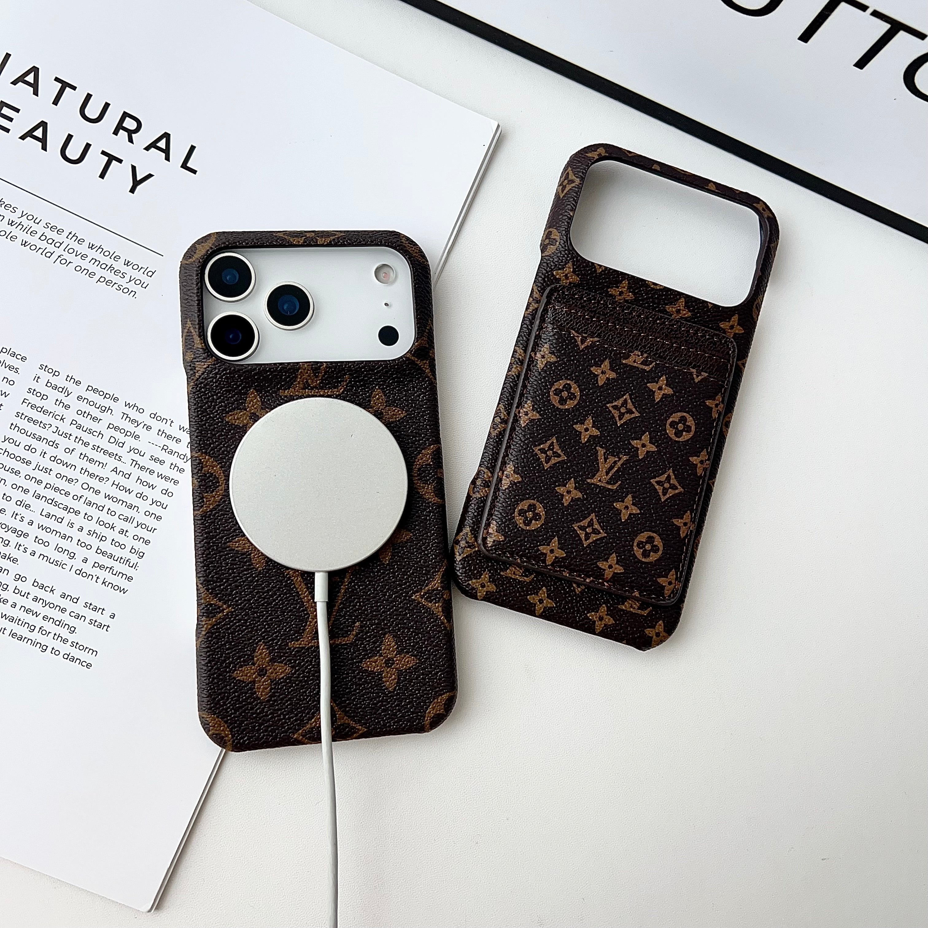 Louis Vuitton iPhone 17 Pro Max – Protective Shockproof Phone Case