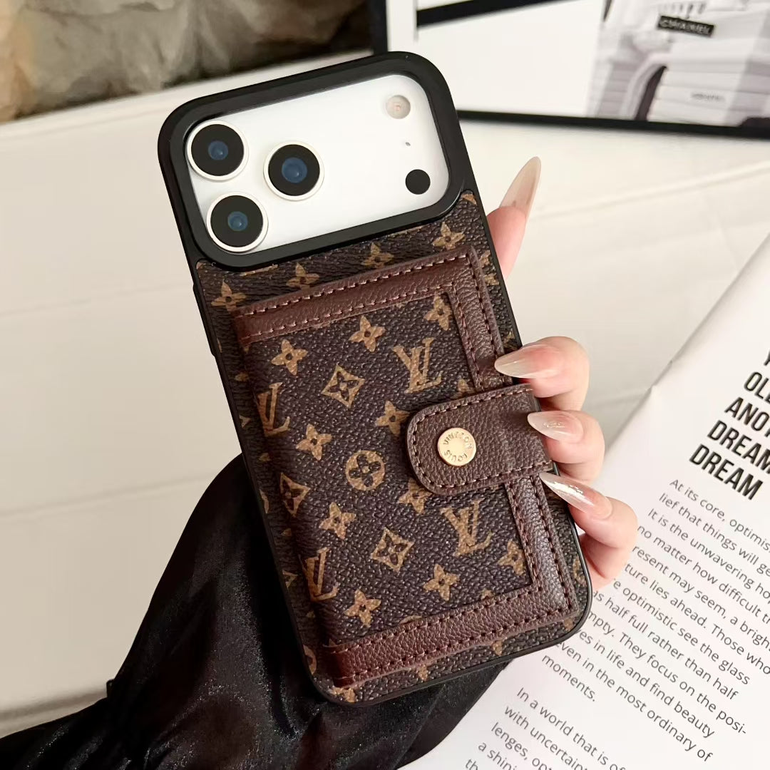Louis Vuitton iPhone 15 Plus – Protective Shockproof Phone Case