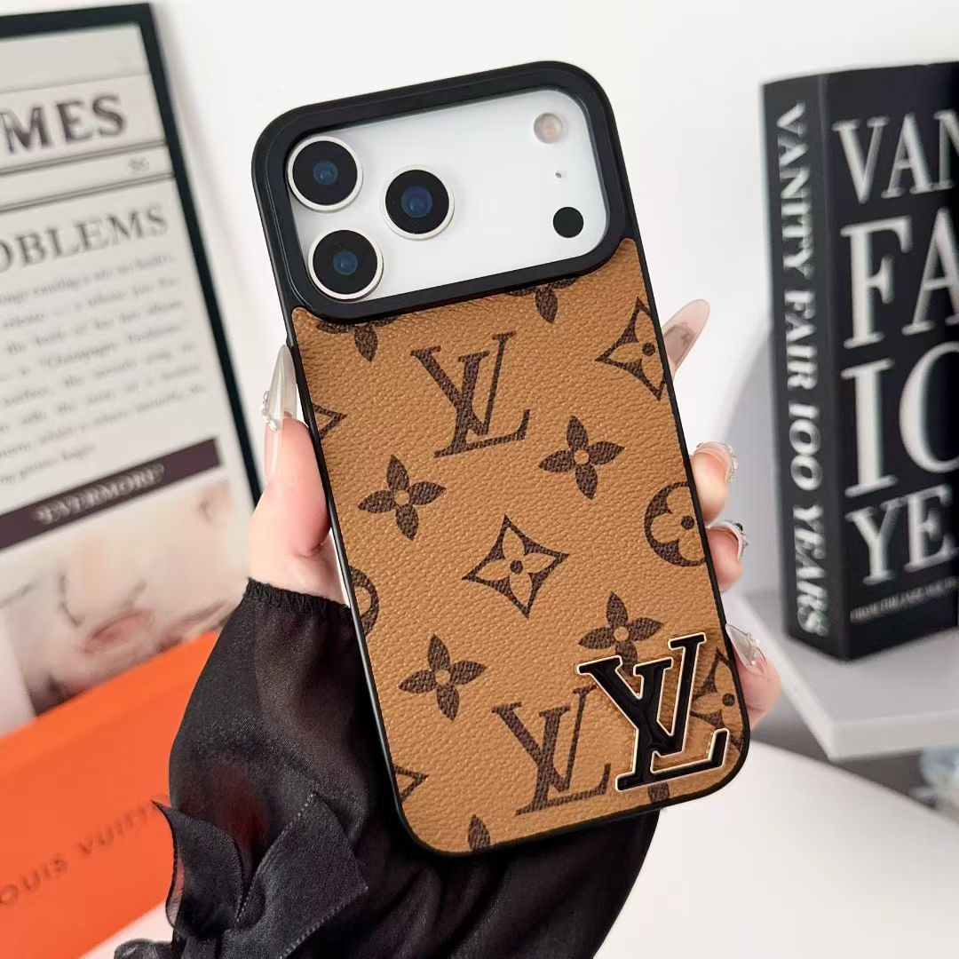 Louis Vuitton iPhone 16 Pro Max – Protective Shockproof Phone Case