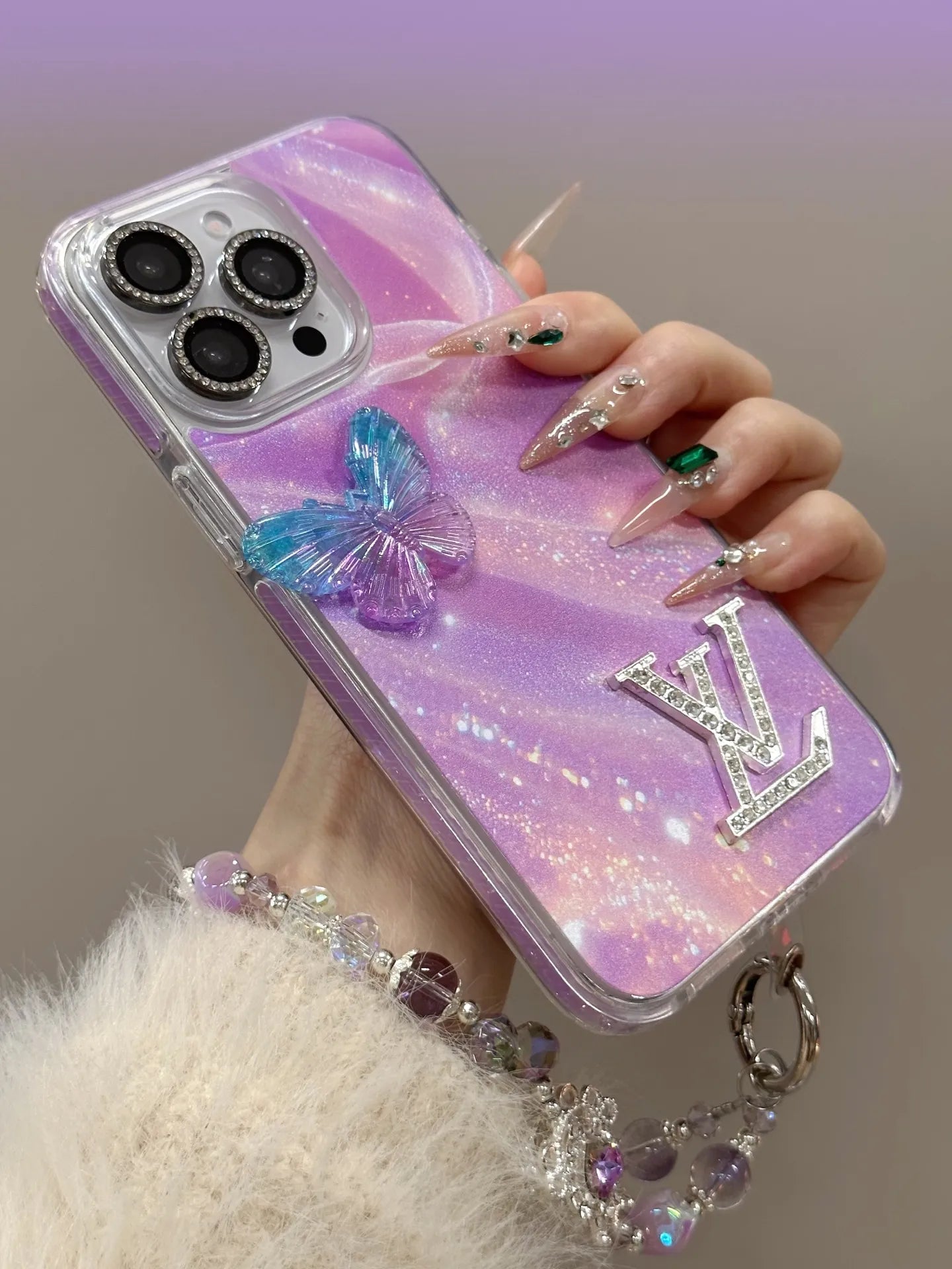 Pink Chanel & LV & YSL Phone Case – Protective Shockproof Phone Case