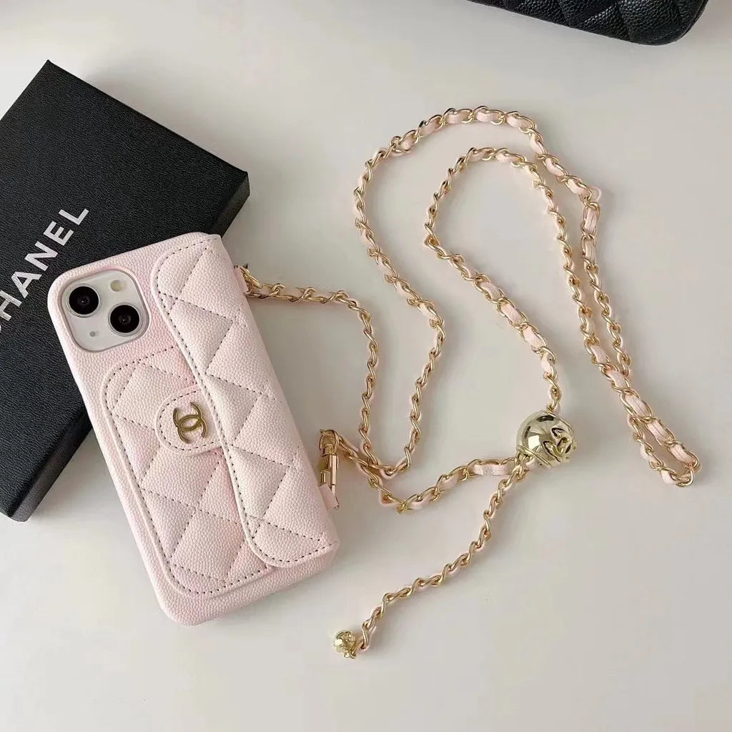 Chanel Crossbody Phone Case – Protective Shockproof Phone Case