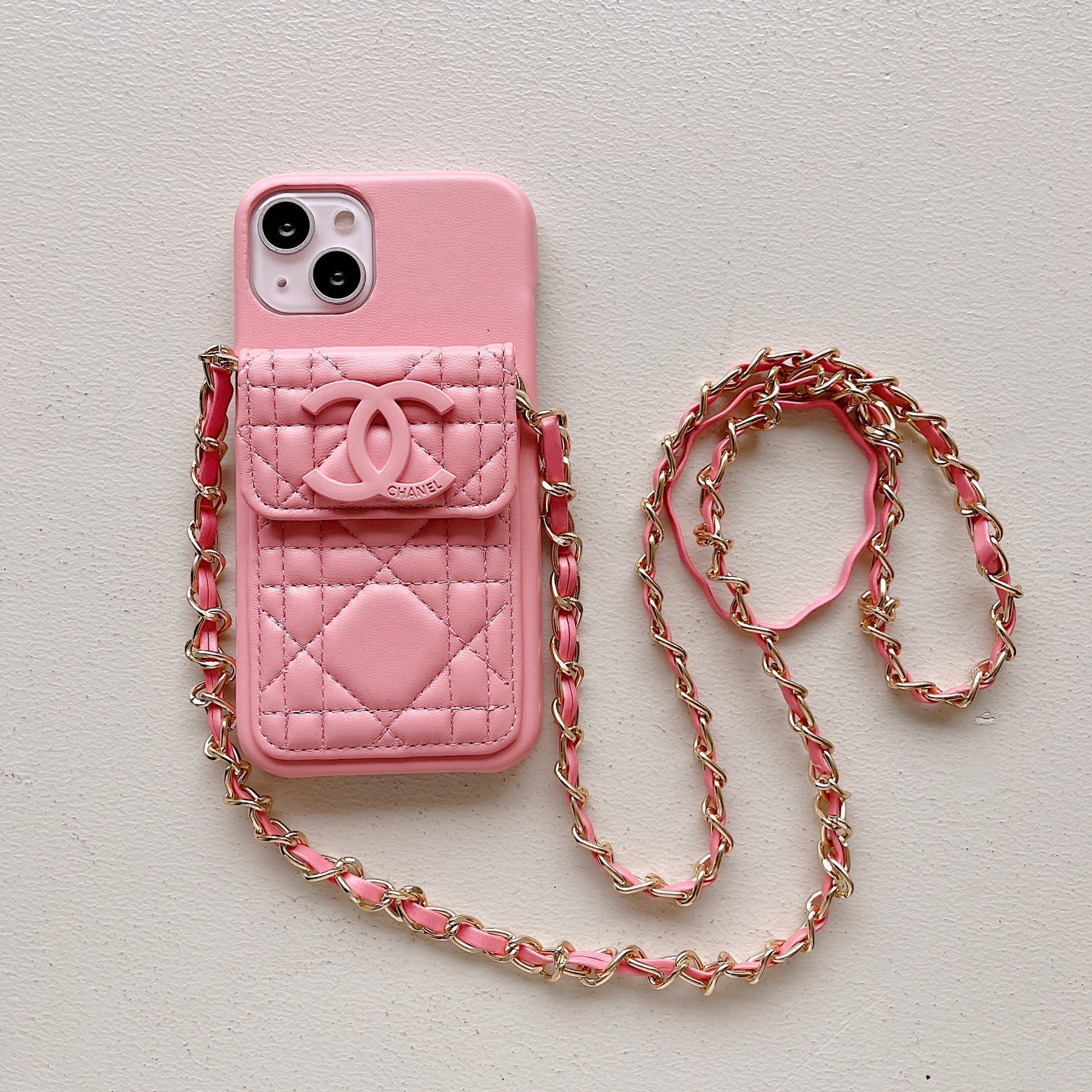 chanel phone case on chain – Protective Shockproof Phone Case
