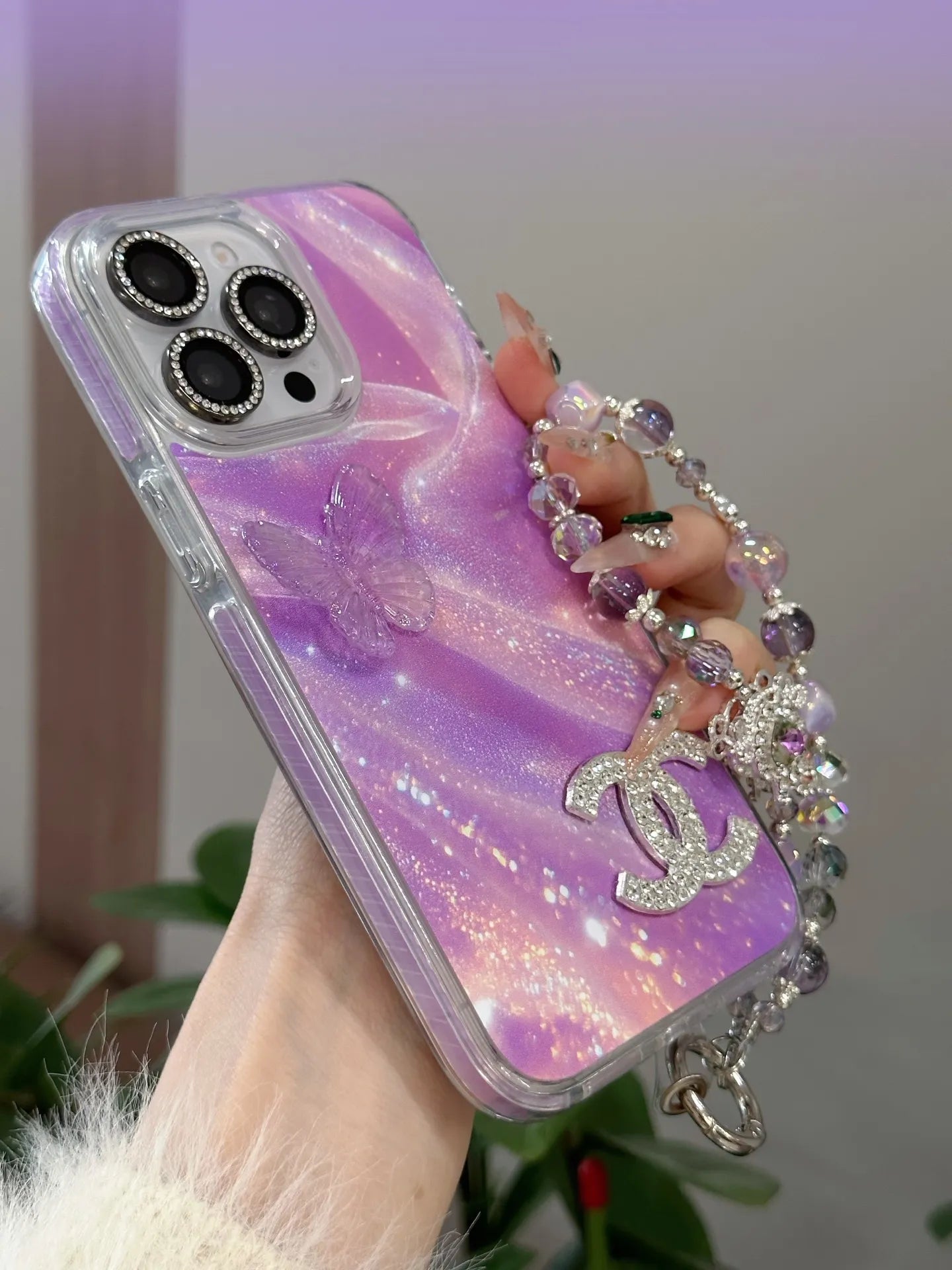 Pink Chanel & LV & YSL Phone Case – Protective Shockproof Phone Case