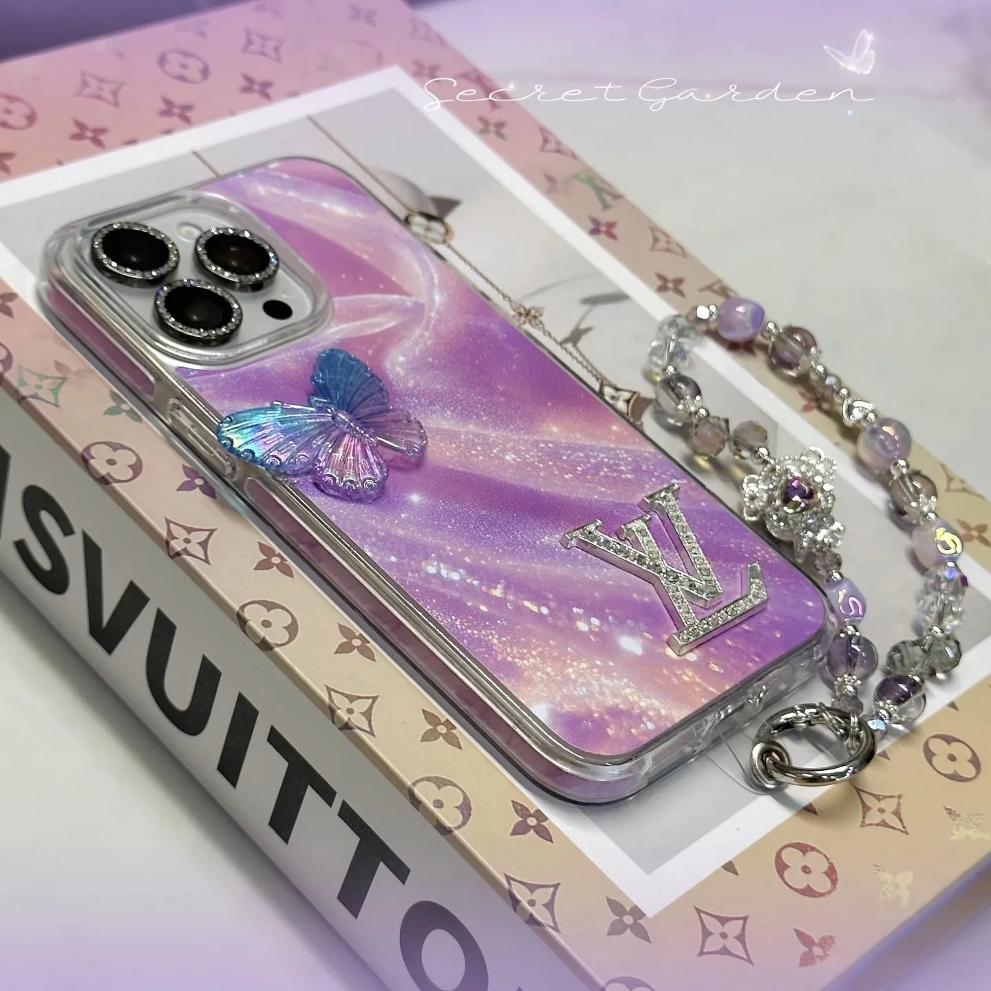 Pink Chanel & LV & YSL Phone Case – Protective Shockproof Phone Case