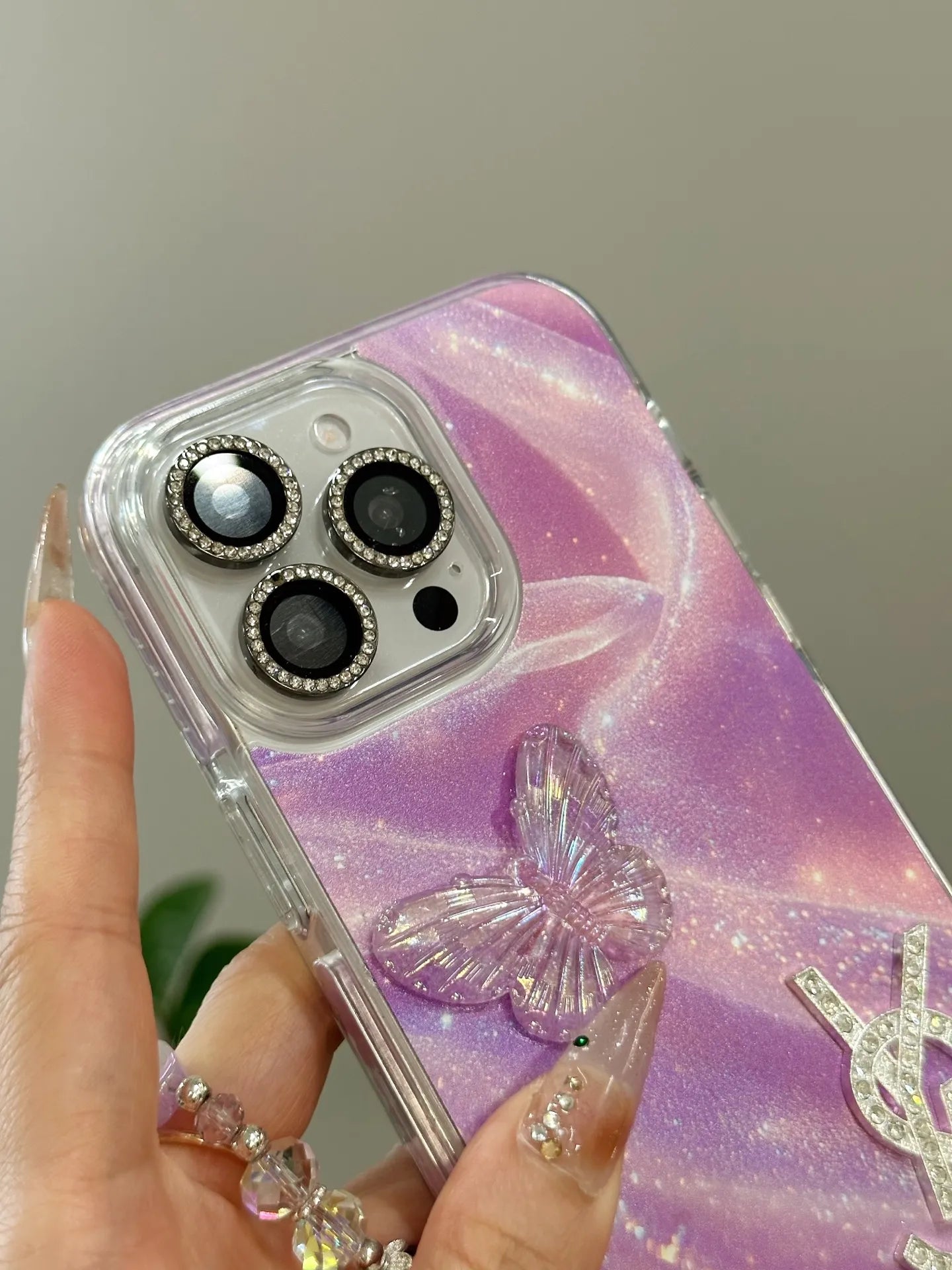 Pink Chanel & LV & YSL Phone Case – Protective Shockproof Phone Case