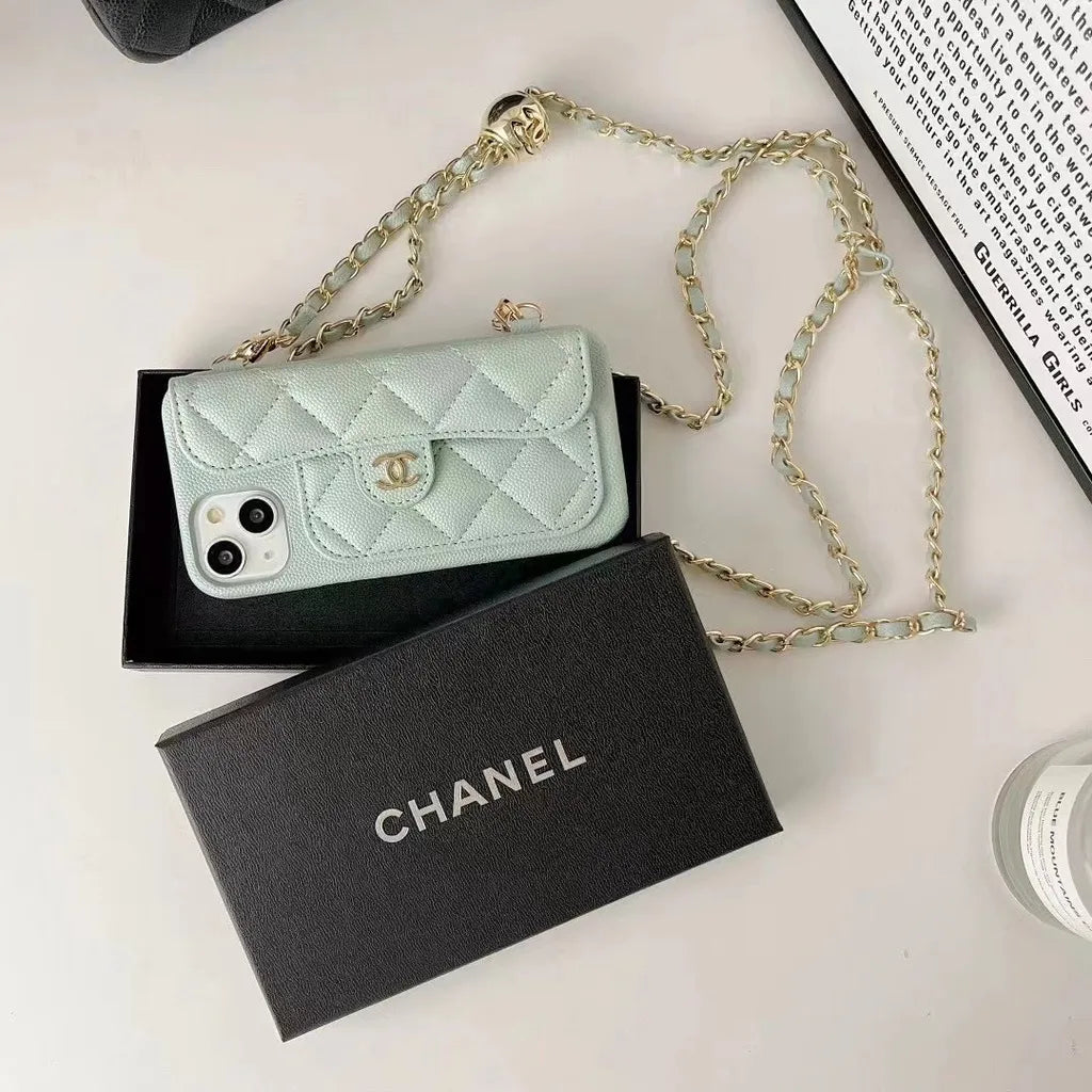Chanel Crossbody Phone Case – Protective Shockproof Phone Case