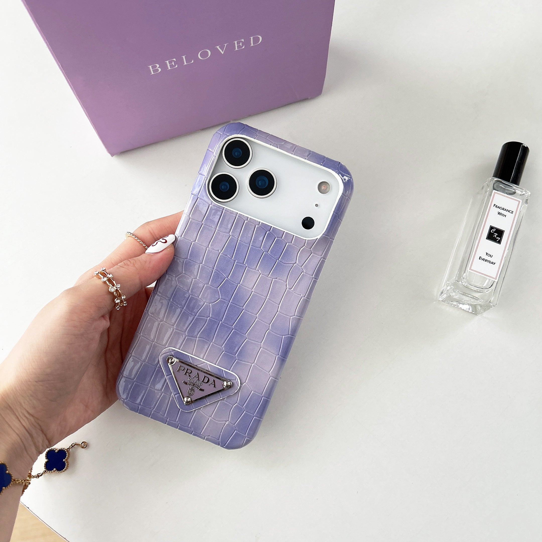 Prada iPhone 13 Pro – Slim Clear Phone Case