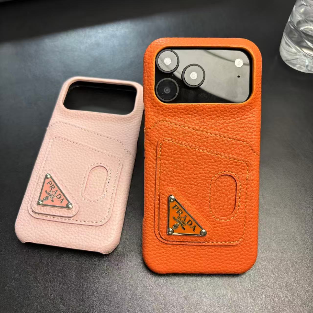 Prada iPhone 15 Pro – Protective Shockproof Phone Case