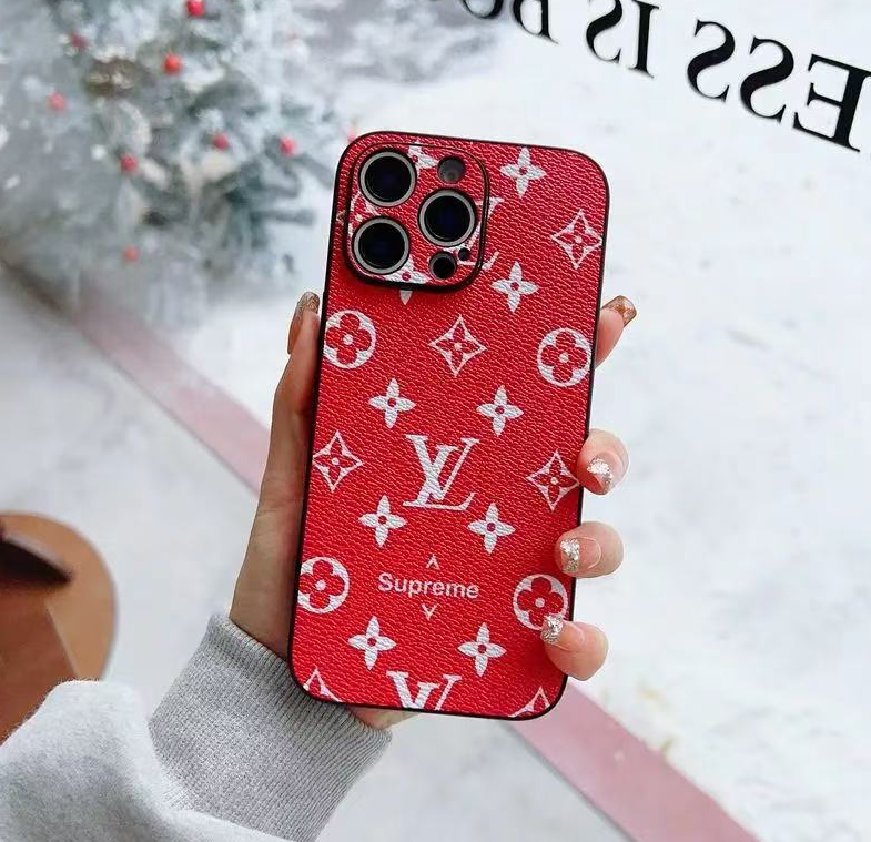 louis vuitton and supreme phone case – Protective Shockproof Phone Case