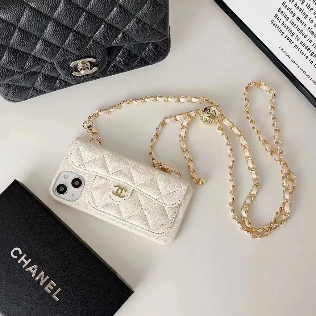 Chanel Crossbody Phone Case – Protective Shockproof Phone Case