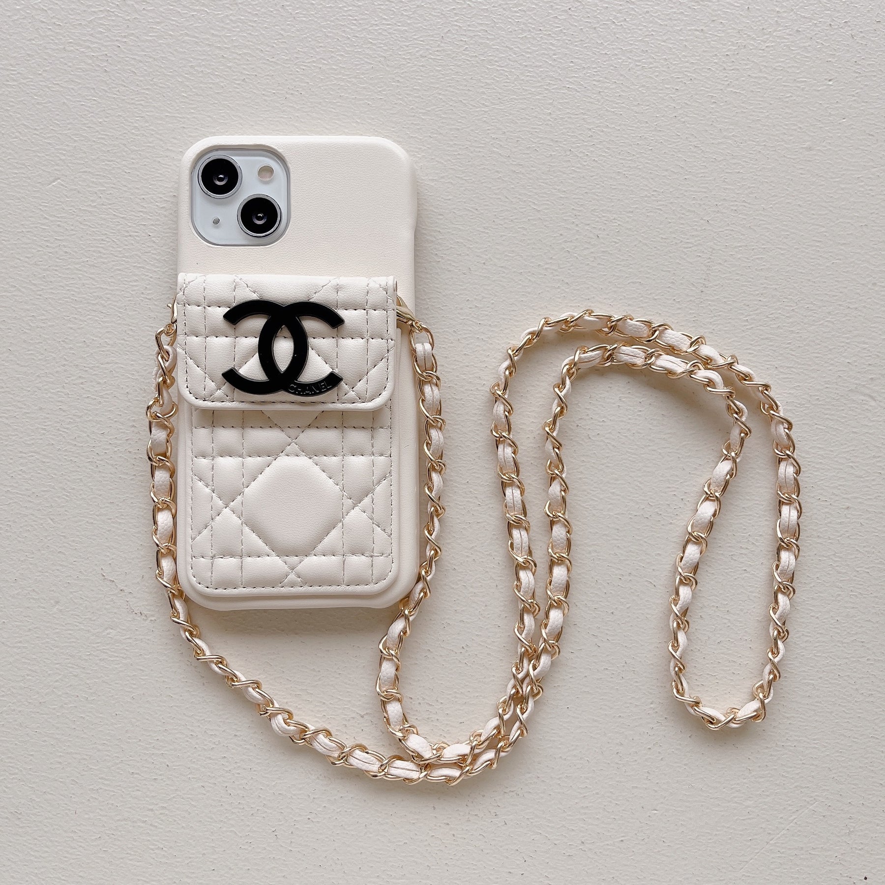 chanel phone case on chain – Protective Shockproof Phone Case