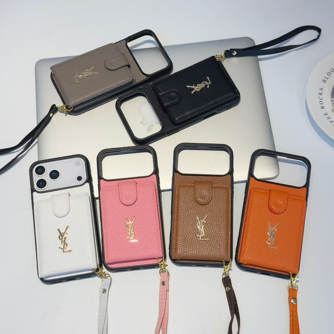 YSL iPhone 13 Pro – Luxury Designer Phone Case