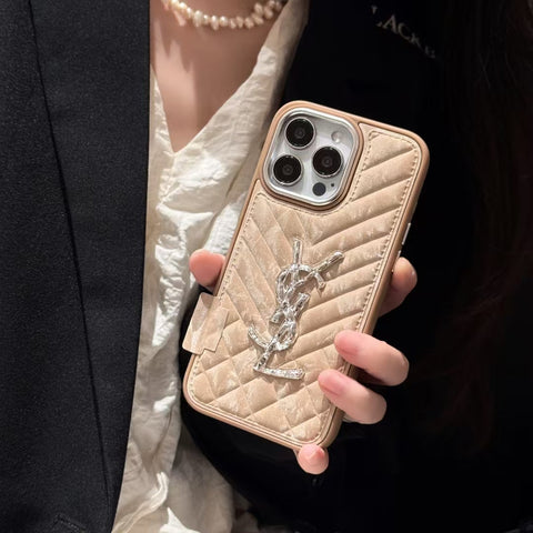 Image of YSL iPhone 15 Plus – Slim Clear Phone Case