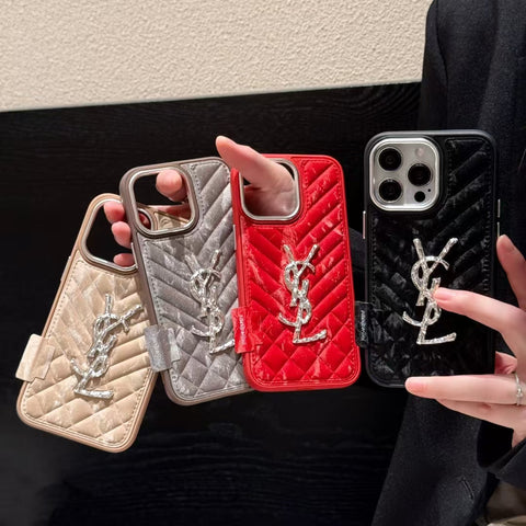 Image of YSL iPhone 16 Pro – Luxury Designer Phone Case