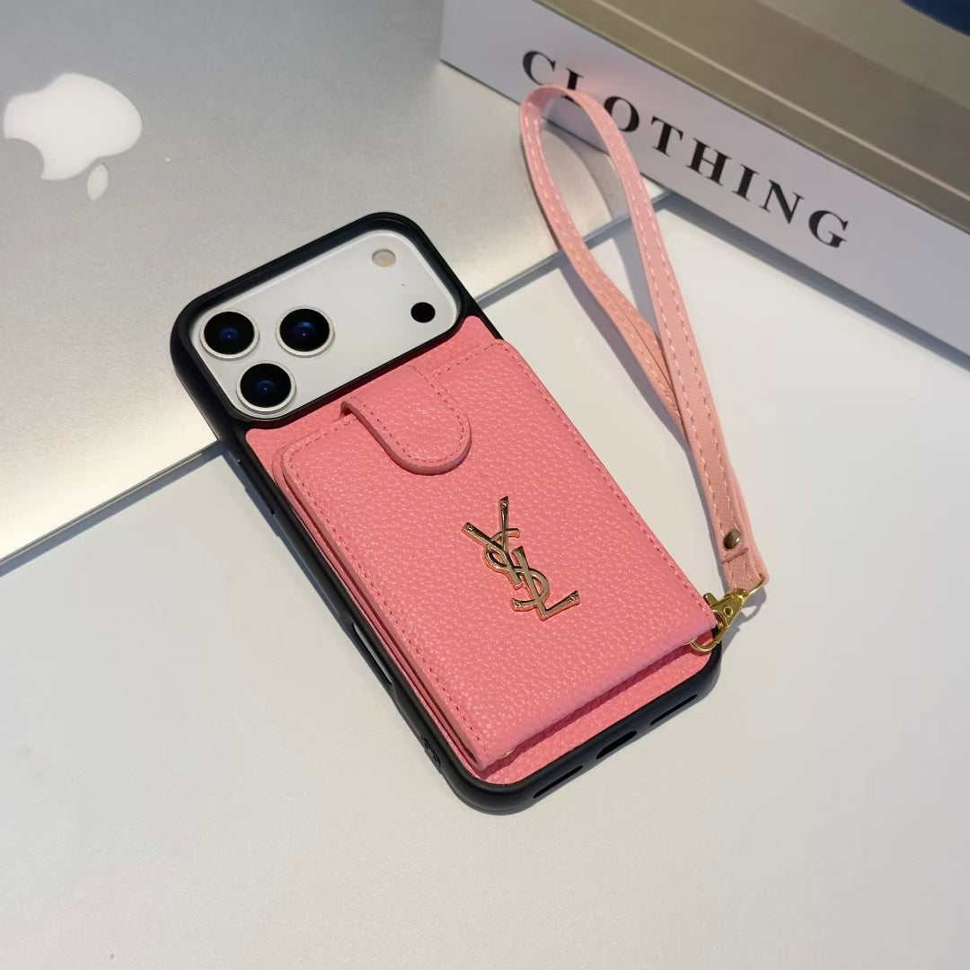 YSL iPhone 16 Pro – MagSafe Premium Phone Case