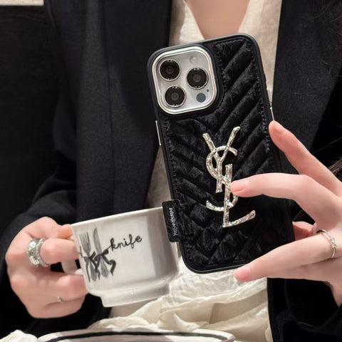 Image of YSL iPhone 16 – Slim Clear Phone Case