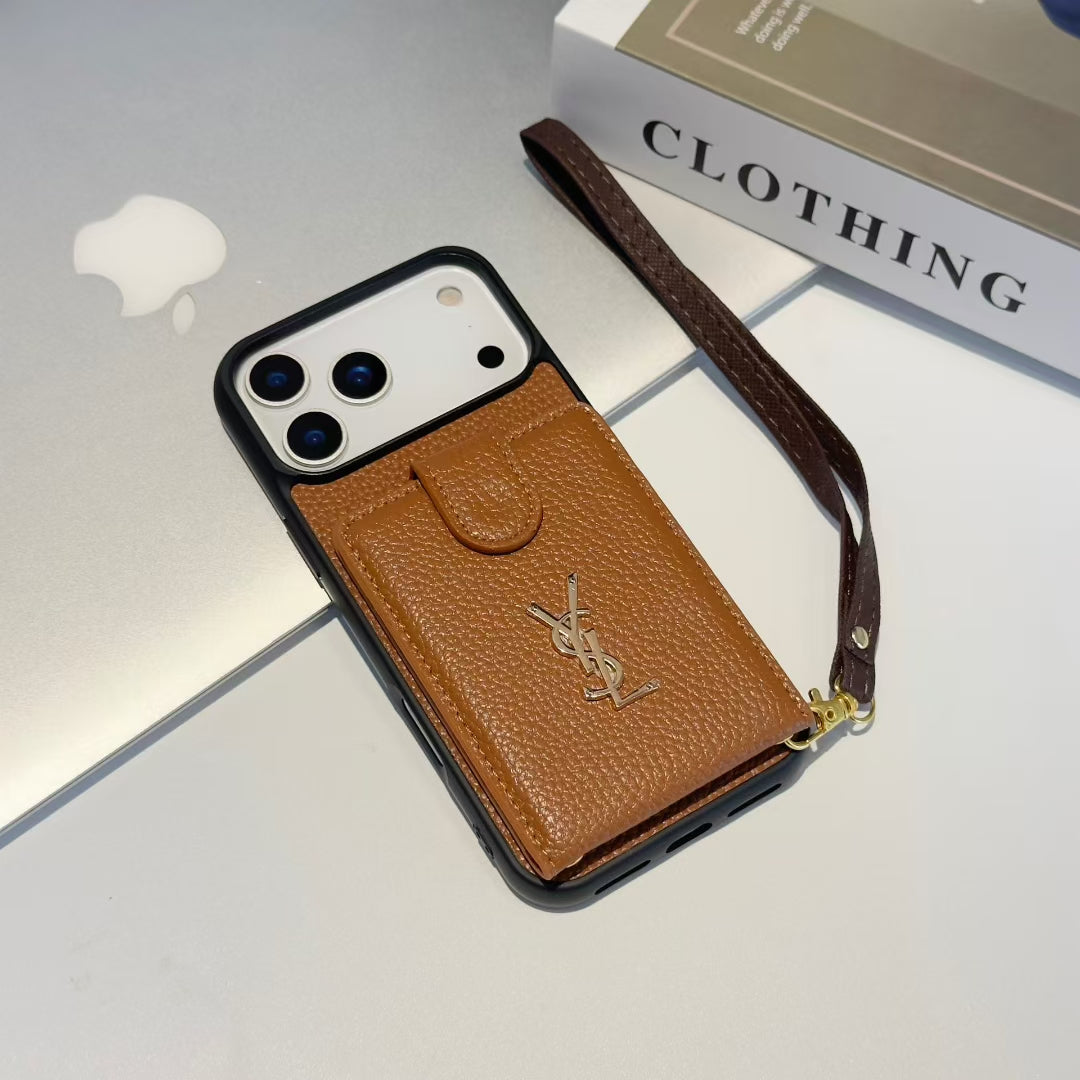 YSL iPhone 17 Pro Max – MagSafe Premium Phone Case
